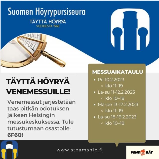 Home - Suomen Höyrypursiseura